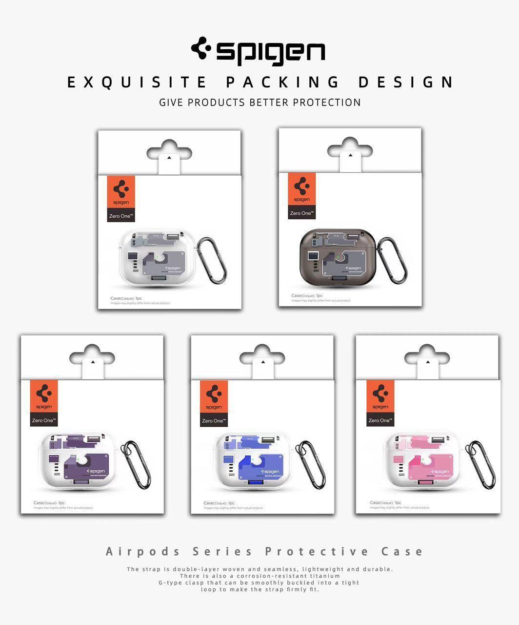 Apple Air Pods Pro 2 Spigen Printed